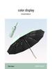 72-Bone Automatic Large Sunshade Umbrella: Durable Parasol for Women and Men, Ideal for Sunny and Rainy Days.