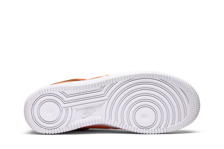 Herren Sneaker Nike Air Force 1 Low Just Do It Pack Total Orange Total Orange/Total Orange-Schwarz-Weiß