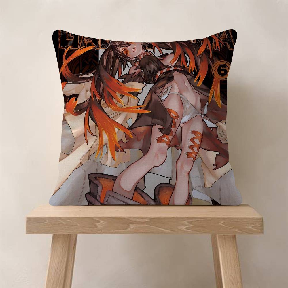 Heiß Kühl Anime GGachiakuta Ahorn Design Kissenbezug Glückliche Herbsternte Dekoration Feiertagsdekoration Kissenbezug