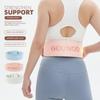 OLIKEI Cintura Professionale in Pelle per Sollevamento Pesi da Donna Palestra Fitness Cintura di Supporto Lombare Squat Stacco Supporto Lombare Schiena Protezione Vita Sportiva