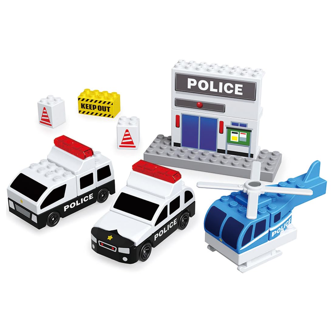 Takara Tomy Tomica Plarail Block Patrol Set Toy for Ages 3 and Up