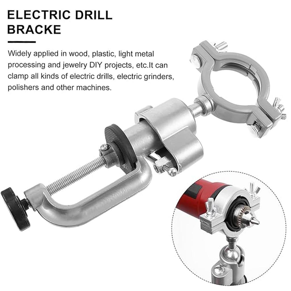 360° Rotating Table Vise Bench Clamp Bracket Multifunctional Electric Grinder Stand Holder Accessories For Dremel Tool