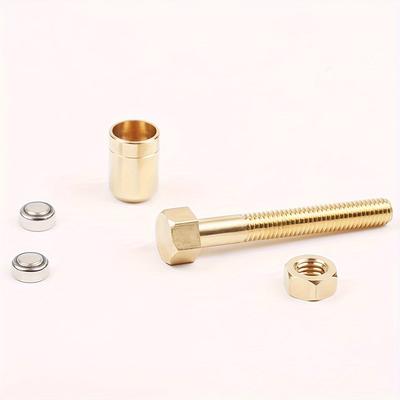 Magic Tricks Set Self Rotating Nut Close Up Magic Props Fun and Easy Magic Toys for Beginners