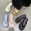Fashion Summer Women Casual Clip Toe Slippers Comfort Platform Flats Beach Vacation Slides Flip Flops Shoes Zapatos De Mujer