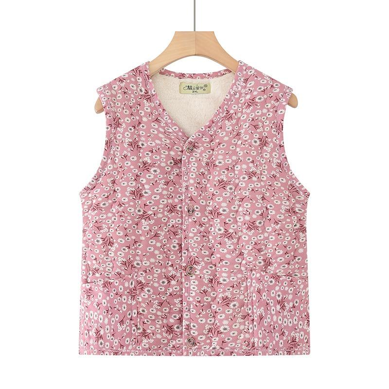 

Зимняя одежда бархатный внутренний жилет теплый верблюжий шерстяной хлопковый жилет женский лоскутный жилет можно носить снаружи 5XL (recommended 140-80kg)