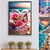 Seaside Full DIY 5D Round Drill Gem Art Diamond Painting Kits Diamond Art Diamond Painting Diamond Painting Gem Art 40*60cm