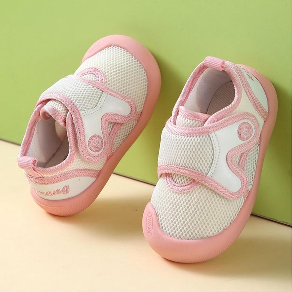 HAYAHARU Baby First Shoes for Boys and Soft and Walking Practice Toe Sizes Baby Gift Shoes, Toddlers, Girls, Comfortable, Lightweight, Non-Slip,