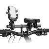 Aluminum Alloy Bike Handlebar Extender 30cm Double Clamp Bicycle Handlebar Bracket Lightweight for 25.4/31.8 mm Handlebar