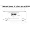 1 Set Sliding Door Contact Switch for Car Van Alarm and Central Locking Systems