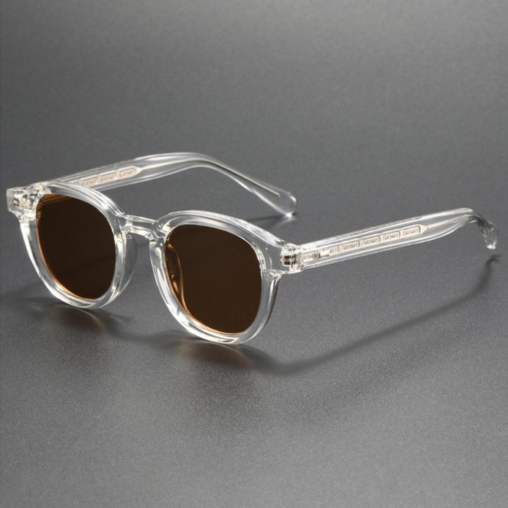 Sunglasses Men Women Johnny Depp Lemtosh Style Sun Glasses Retro Round Acetate Frame UV400 Lens Oculos