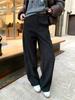 Women's Winter Corduroy Pants: Retro, Thickened, Loose Straight-Leg Design – No Returns or Exchanges