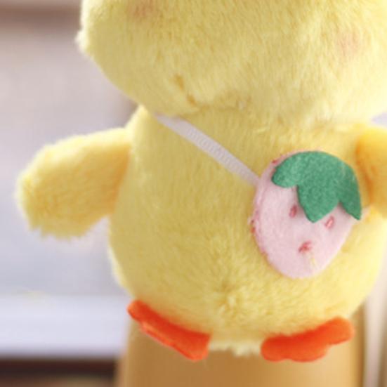 11 cm exquisiter Schlüssel, vollständig gefüllter Anhänger, Cartoon-Stil, Plüsch-Dekoration