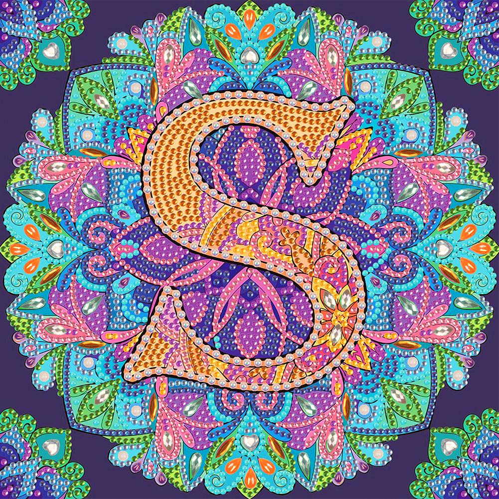 5D DIY Diamond Painting Capital Letters Diamond Embroidery Painting Full Round Diamond Mosaic DIY Rhinestones Home Decor Gift