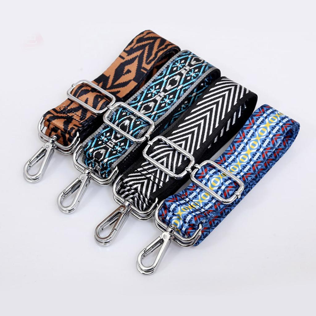 140cm Shoulder Bag Strap Crossbody Bag Polyester Belt Replacement DIY Lady Purse Handcraft Bag Accessory for Women Girl
