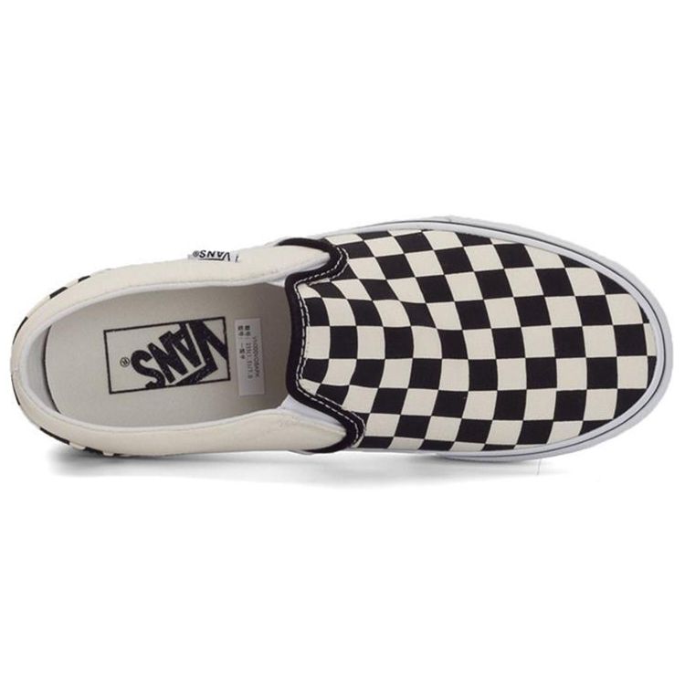 Vans Asher Checkerboard Black White Women Sneakers VN000VOSAPK