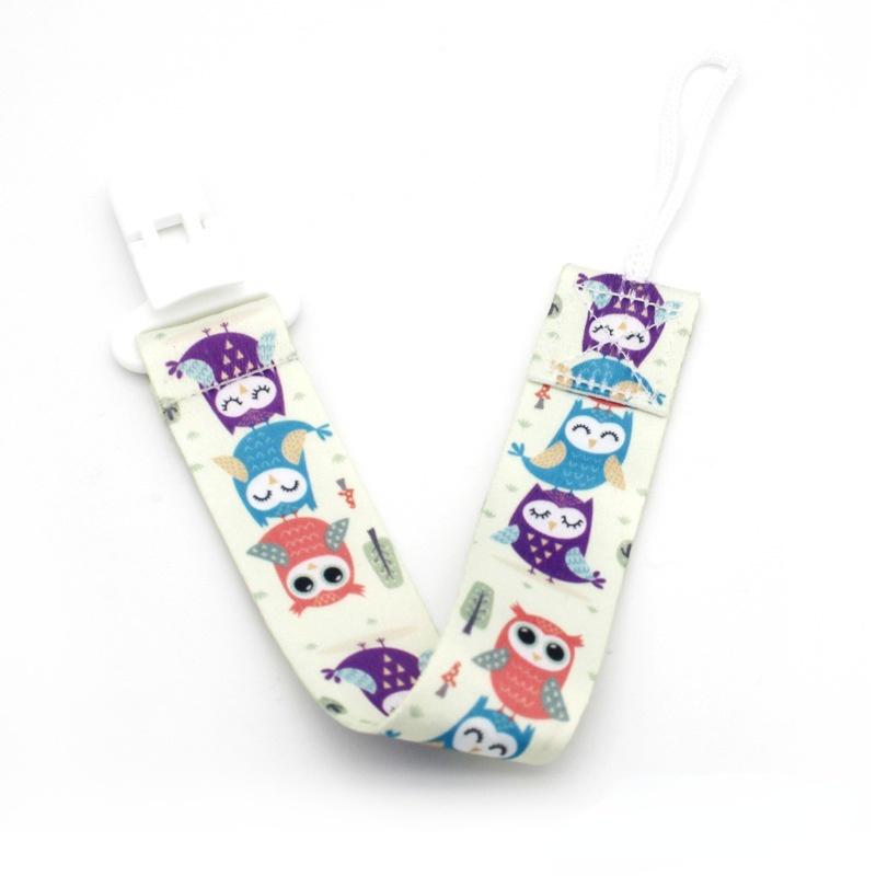 New Baby Pacifier Clip Chain Ribbon Dummy Holder Soother Pacifier Clips Leash Strap Nipple Holder for Infant Feeding Gift