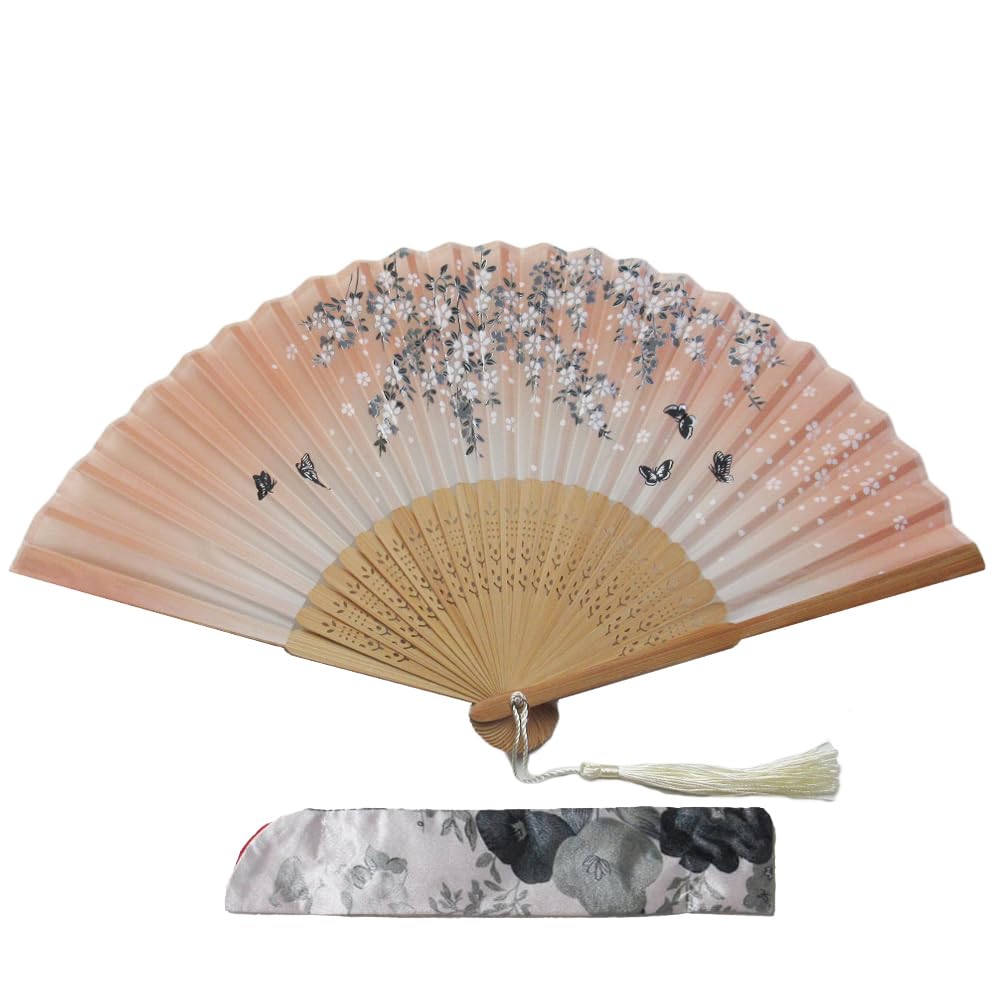 

Японский веер с цветочной вишней Японский Японский для юката [Panda Family] Женский веер, Стильный, Стиль, Сумка, Женщины, Иностранцы, Сувениры, Япония,