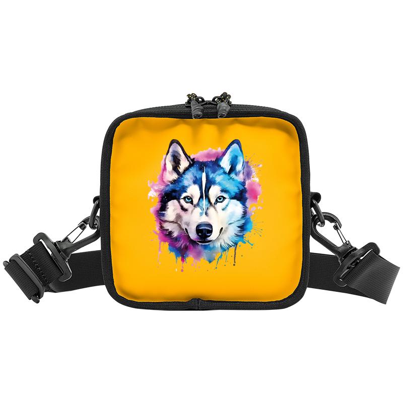 Winter Wolf Patch Decals Animal Jeans Fashion Diy Accessory Sticker Heat Press Appliqued Stripes Patches For Clothing Vinyl