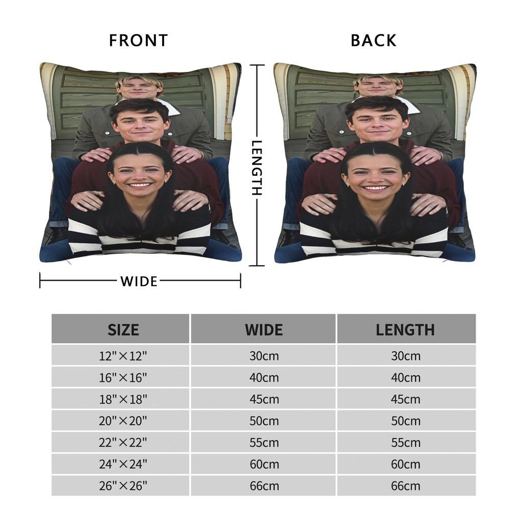 Pillow Cover My Life With The Walter Boys Funny Pillow Case For Sofa Home Decor Pillowcases