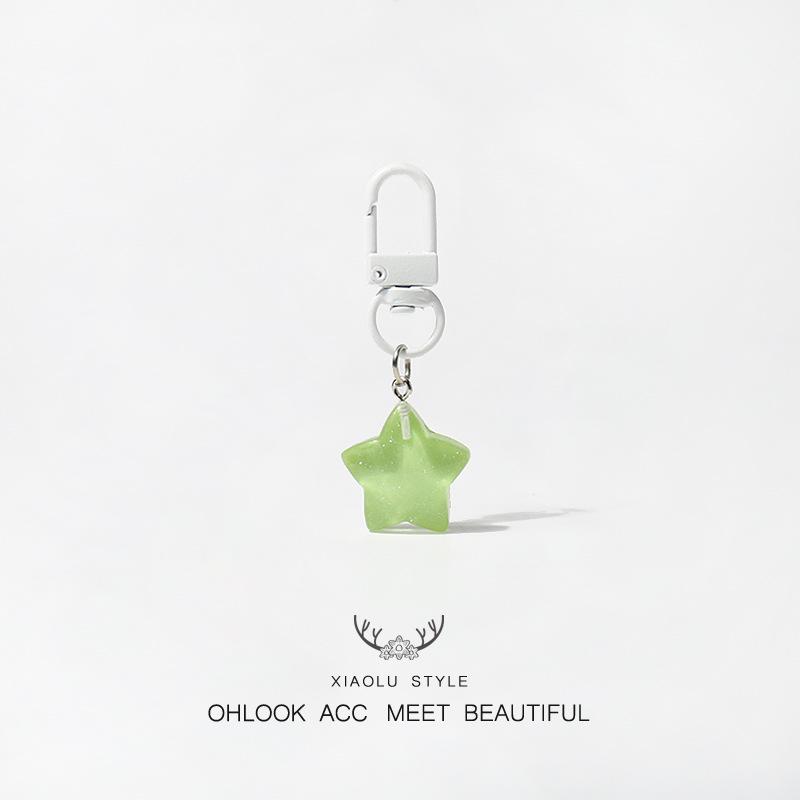 

Очаровательный брелок в виде пятиконечной звезды - Энергичный аксессуар для рюкзака