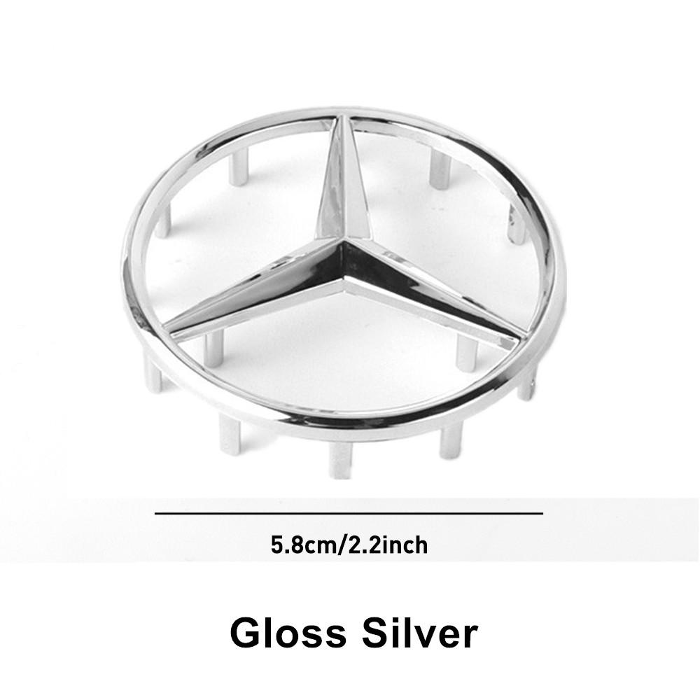 WAM3 Car Interior Steering Wheel Hollow Badge Logo Decor Accessories For Mercedes Benz W203 W204 W205 W212 W213 W176 W177 W246 FXPT