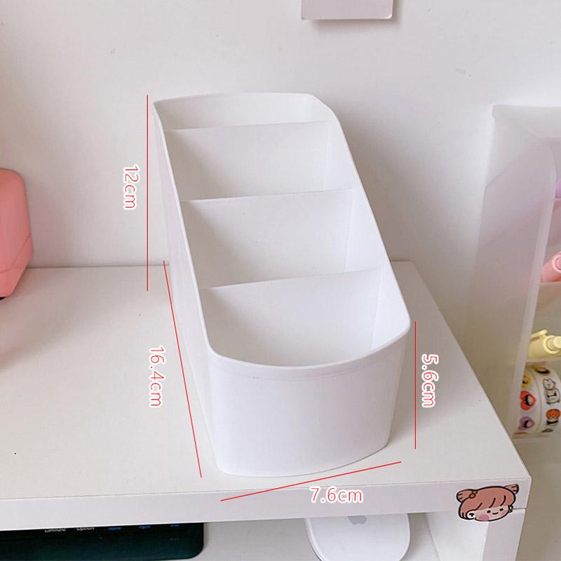 Spacious Adorable Pen Holder Desk Accessories Pencil Storage Box Desktop Organizer Stand Case School Office Stationery