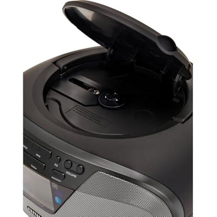 Boombox - AIWA - BBTU-500DAB/BK - Radio CD Portable - Bluetooth 5.0 - DAB+ - Écran 2.4"