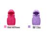 Kids' Korean-Style Hooded Down Cotton Vest for Autumn/Winter