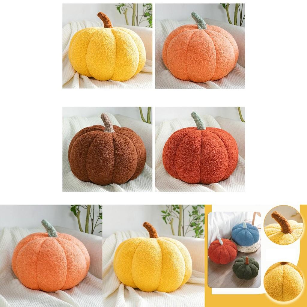 Cute Pumpkin Plush Pillow For Creative Decorating And Gifting Vividly Designed For A Fun Life