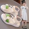 Summer Girls Sandals, Soft Sole Open Toe Princess Shoes, Sports Beach Shoes for Little & Teen Girls