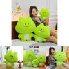 Cartoon Frog Plushie With Short Pile Material For Birthday Gift