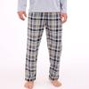Cornette Men's EXPLORE Cotton Gray Pajamas