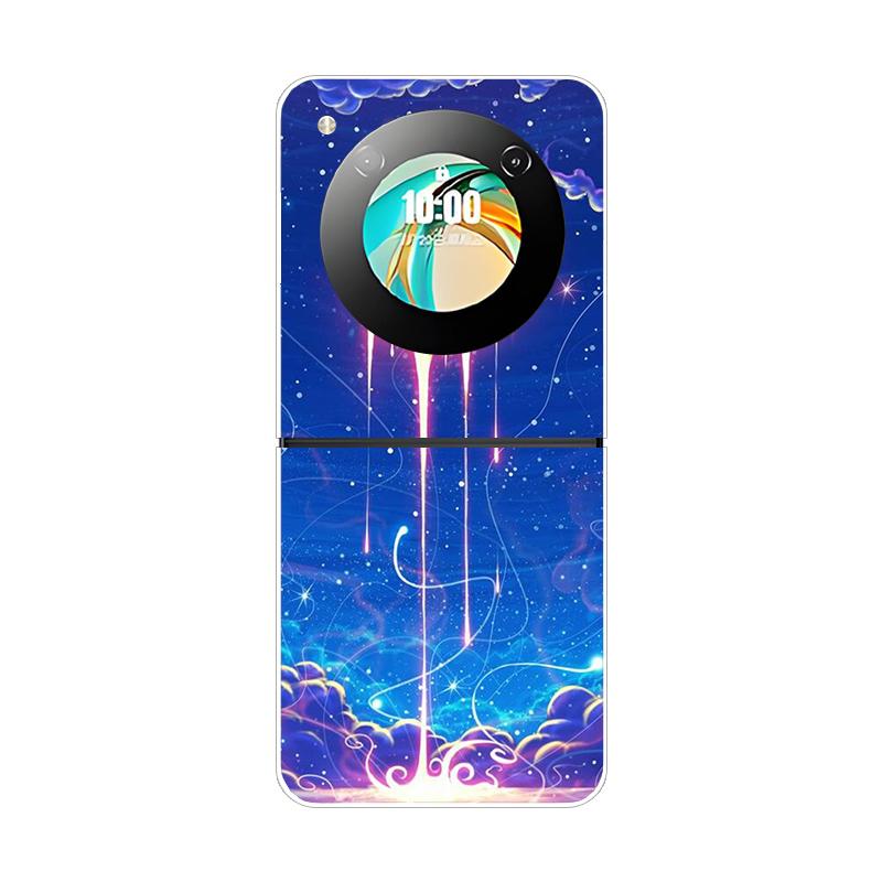 Pevný PC kryt pre ZTE Nubia Flip 2 Nárazuvzdorné puzdrá na telefón pre ZTE Libero Flip 2 5G Zadný priehľadný kryt Flip2 Coque Funda