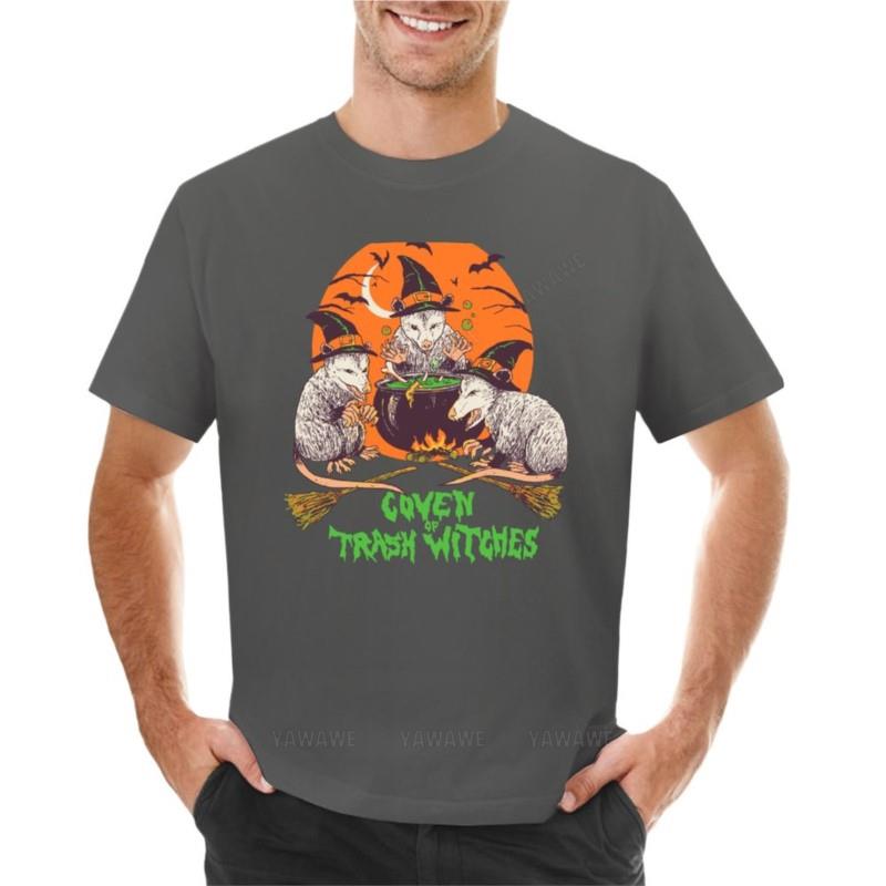 

Coven Of Trash Witches T-Shirt Tee shirt summer tops Oversized t-shirt sports fan t-shirts mens clothes 4XL