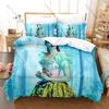 Vintage Mirror Mirror Movie Poster Duvet Cover Set 1 Quilt Cover 2 Pillowcases For Film Lovers