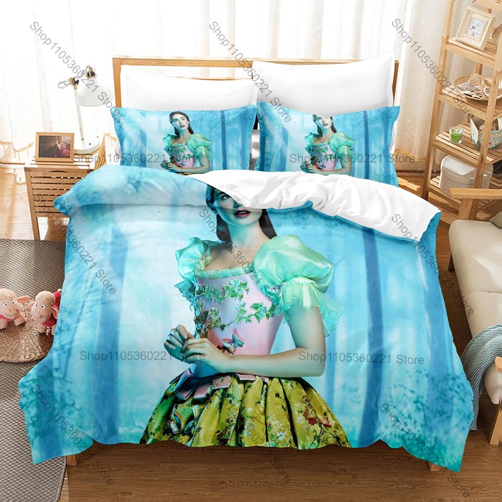 Vintage Mirror Mirror Movie Poster Duvet Cover Set 1 Quilt Cover 2 Pillowcases For Film Lovers