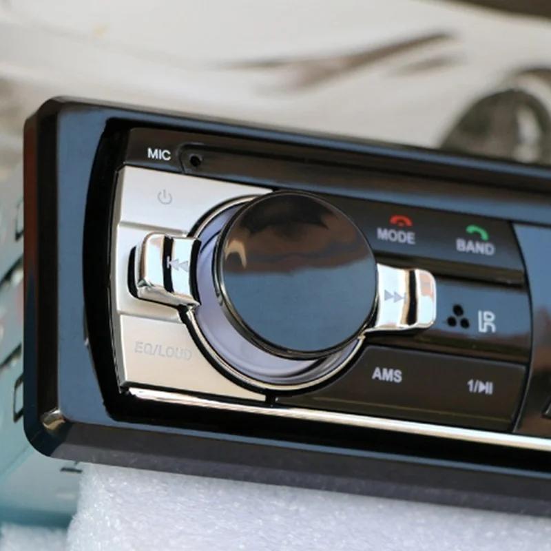 Autoradio Bluetooth 12V Radio FM Lettore audio MP3 USB SD AUX Elettronica per auto Subwoofer In-Dash 1 DIN Autoradio