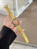 Suitable For Applewatch Apple Watch S9 Lychee Pattern Strap Iwatch9876 Generation Se Leather Strap Women