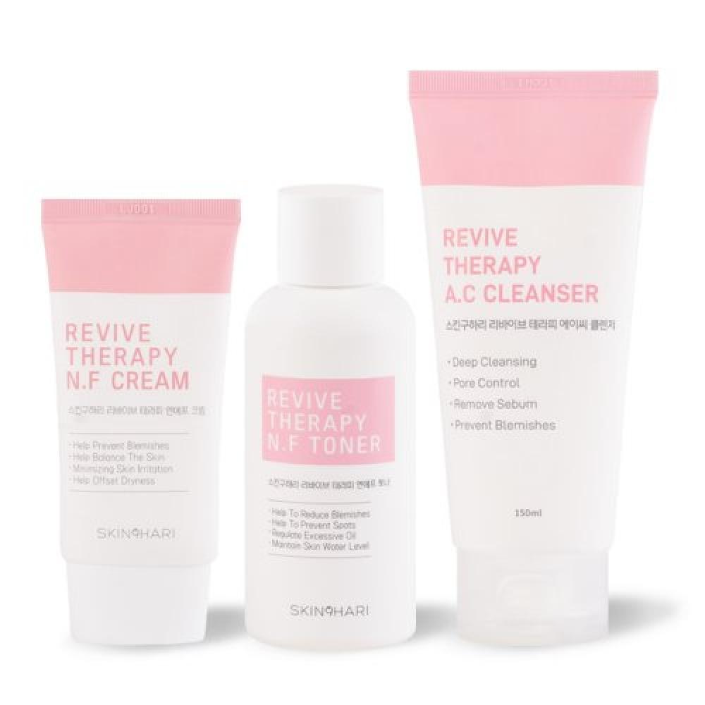 Skin9hari Revive Therapy Set 3 Types none