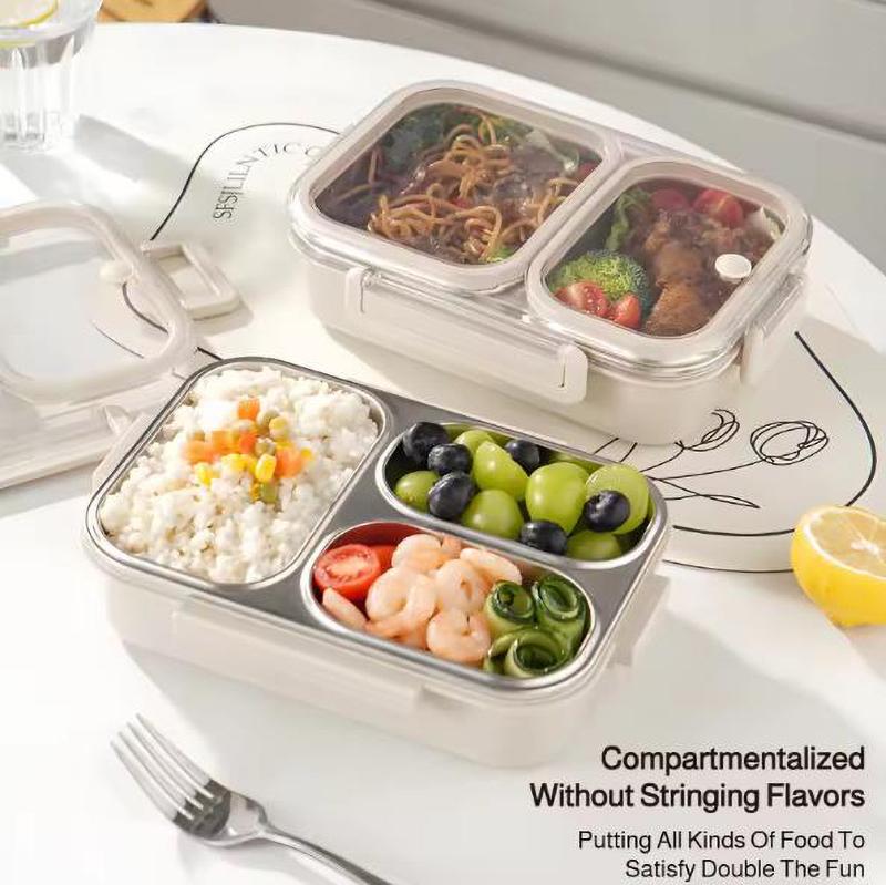 Anti Smell Lunch Box Heat Preservation Lock Fresh Student Office