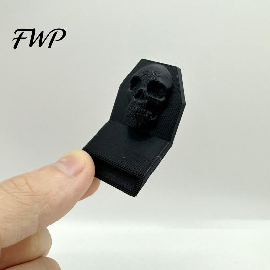 Langlebiger Dosenöffner Gothic Totenkopf Öffner, 3D-gedrucktes Pull-Tab Werkzeug für Tierfutterdosen, Trendiges Küchenzubehör Geschenk für Freunde Manuell