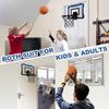 With Electronic Scoreboard Indoor Play Basketball Goal Kids Basketball Training Toys  Home Use