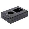 Aluminium Electric Box Waterproof Junction Enclosure Case Split Type for DIY Black