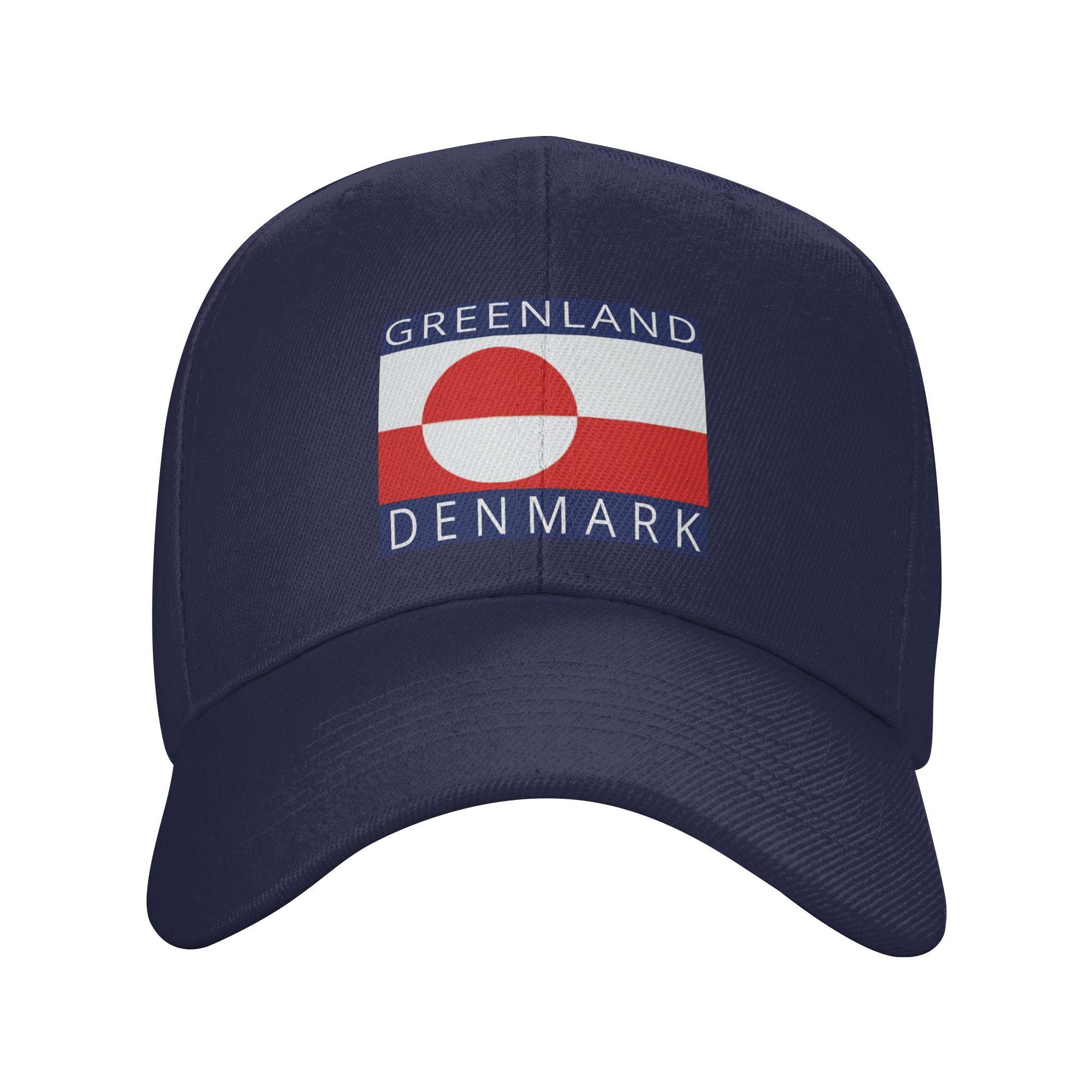 

Greenland Denmark Baseball Cap y2k Cool Trucker Hat Summer Men Adult Hiking Fishing Baseball Caps One Size
