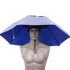 Outdoor Foldable Head Umbrella Hat Anti-Rain Anti-UV Fishing Caps Portable Travel Hiking Beach Fishing Umbrellas Hat Rain Gear