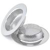 2piece Stainless Steel Drain Filter Easy To And Durable For Bathroom And Kitchen Sinks Sink Filter