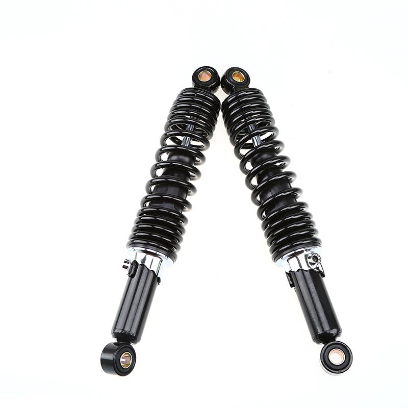 1pair 320mm Motorcycle Rear Suspension Shock Absorber Spring Adjustable Shock Absorbers Fit for Suzuki GS125 150cc and Most 90cc 110cc 125cc 150cc