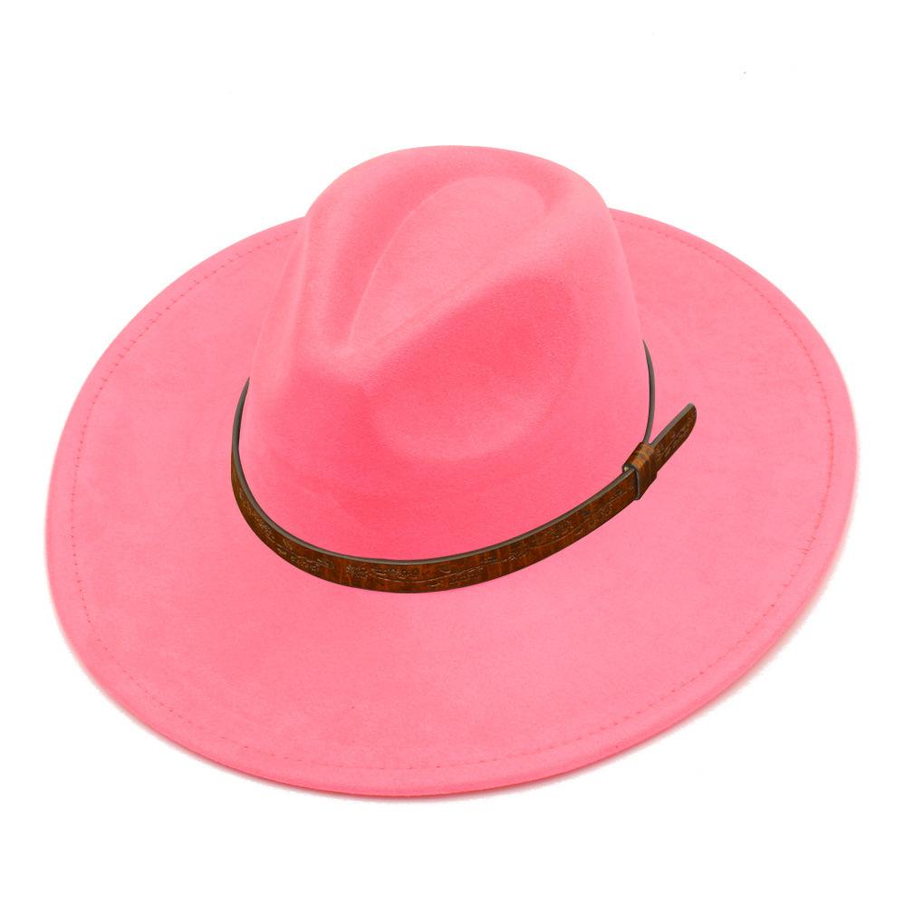 Small fresh color top hat wedding bridesmaid accessories photo props hat fashion big brim jazz hat