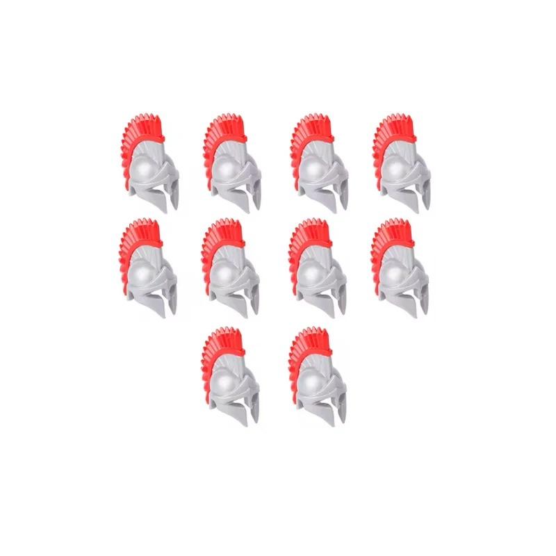 MOC Three Kingdoms Building Blocks Accessories Soldier Weapons Military Shield Sword Helmet Shoulder Armor Wings Mini Brick Toy