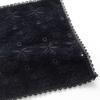 Lace Towel Floral [PAUL&JOE ACCESSOIRES] Handkerchief, Pattern, Women's, Approx. 25cm, 107112-0003 (Black)